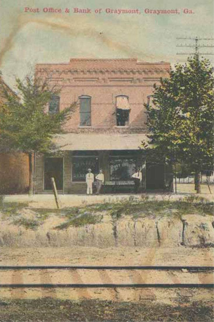 Post Office & Bank of Graymont, Graymont, Georgia
